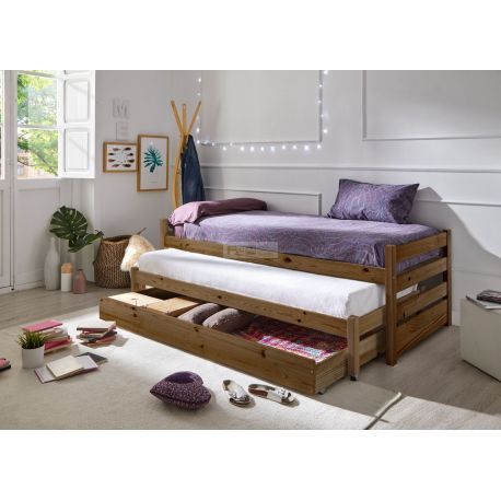 Cama nido Sinaloa 90x200 de pino macizo