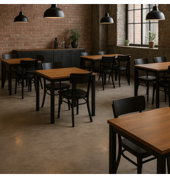 Mesa hostelería Dunia 80x80