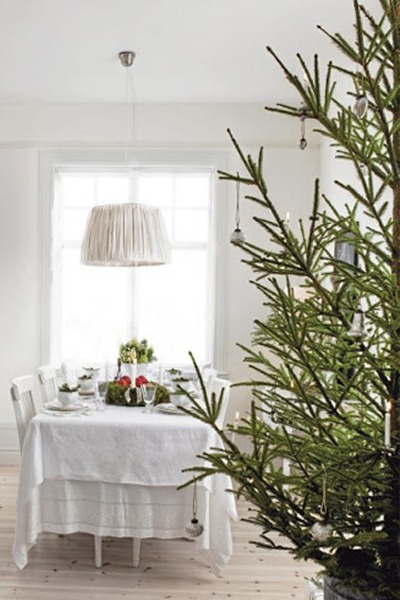 Decorar en Navidad, estilo sueco