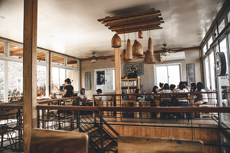 Muebles modernos para cafeterías Mobiliario para decoración de cafeterías modernas